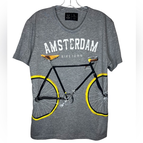 Fox Premium Amsterdam Biketown short sleeve t-shirt - Large - Picture 1 of 6